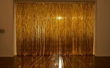 Sizzler Backdrops Magical Wonderlande Gold Foil Streamers