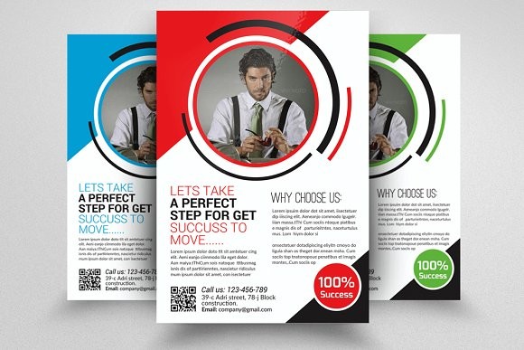 Small Business Consulting Flyer Templates Creative Market Brochure Template
