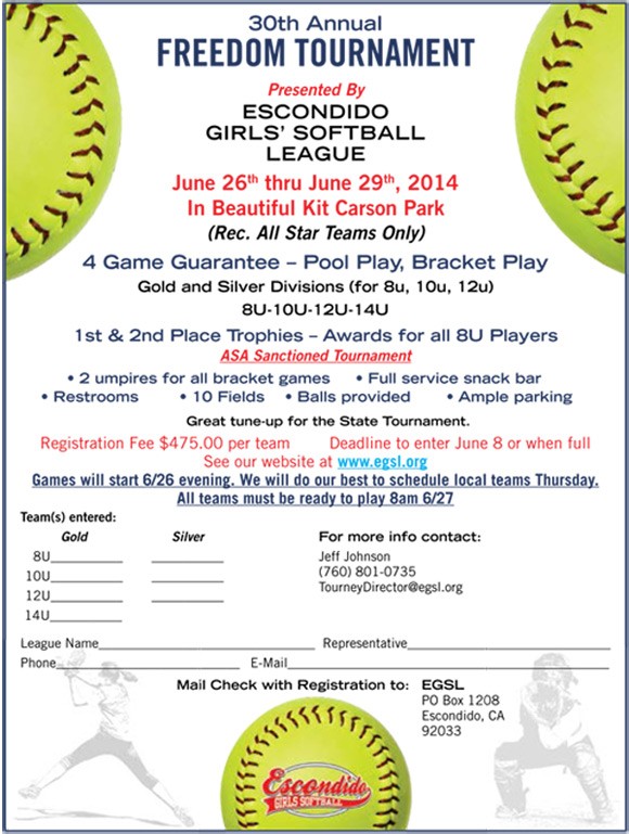 Softball Brochure Templates Proppers Info