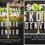 Softball Sunday Flyer Template FlyerHeroes Free