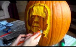 Speed Pumpkin Carving Frankenstein S Monster YouTube Pattern