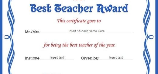 Teacher Of The Year Award S Professional