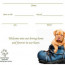 Template Dog Birth Certificate Pet Rock