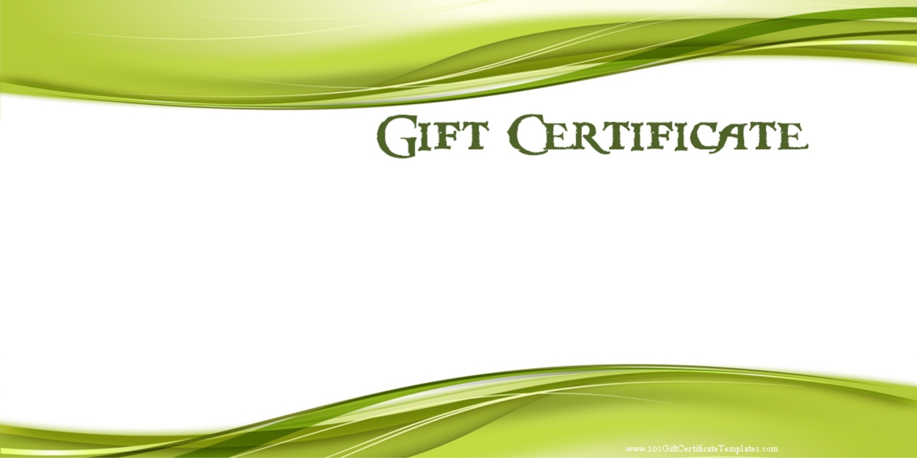 Template For Gift Card Zrom Tk Voucher Powerpoint