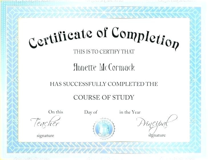 Template Masters Degree Certificate Free College Diploma