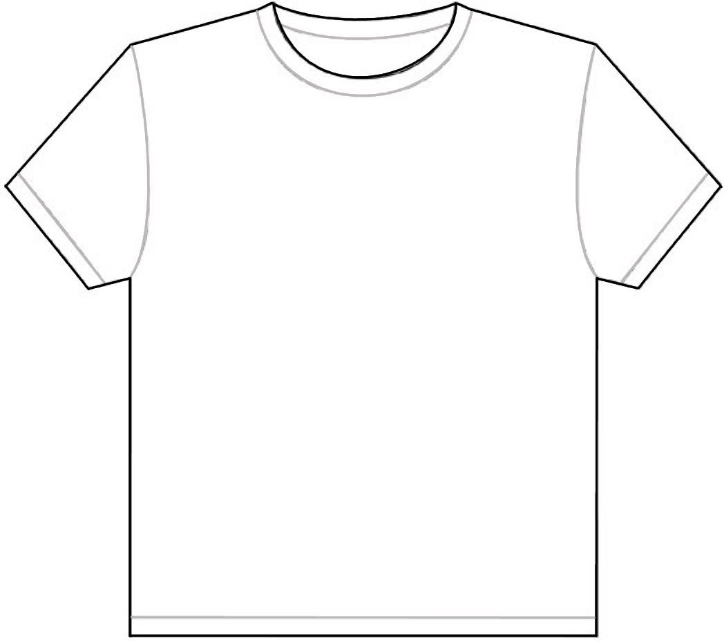 Template Of Shirt Ukran Agdiffusion Com Blank White