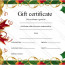 Templates For Gift Certificates Free Downloads Zrom Tk Printable Christmas