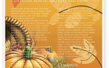 Thanksgiving Day Flyer Template Background In Microsoft Word Templates Free