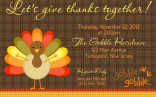 Thanksgiving Invitation Template Maroon Leaves Pattern Templates Word