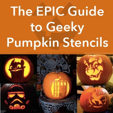 The Epic Guide To Geeky Pumpkin Stencils Halloween Pumpkins Geek Carving