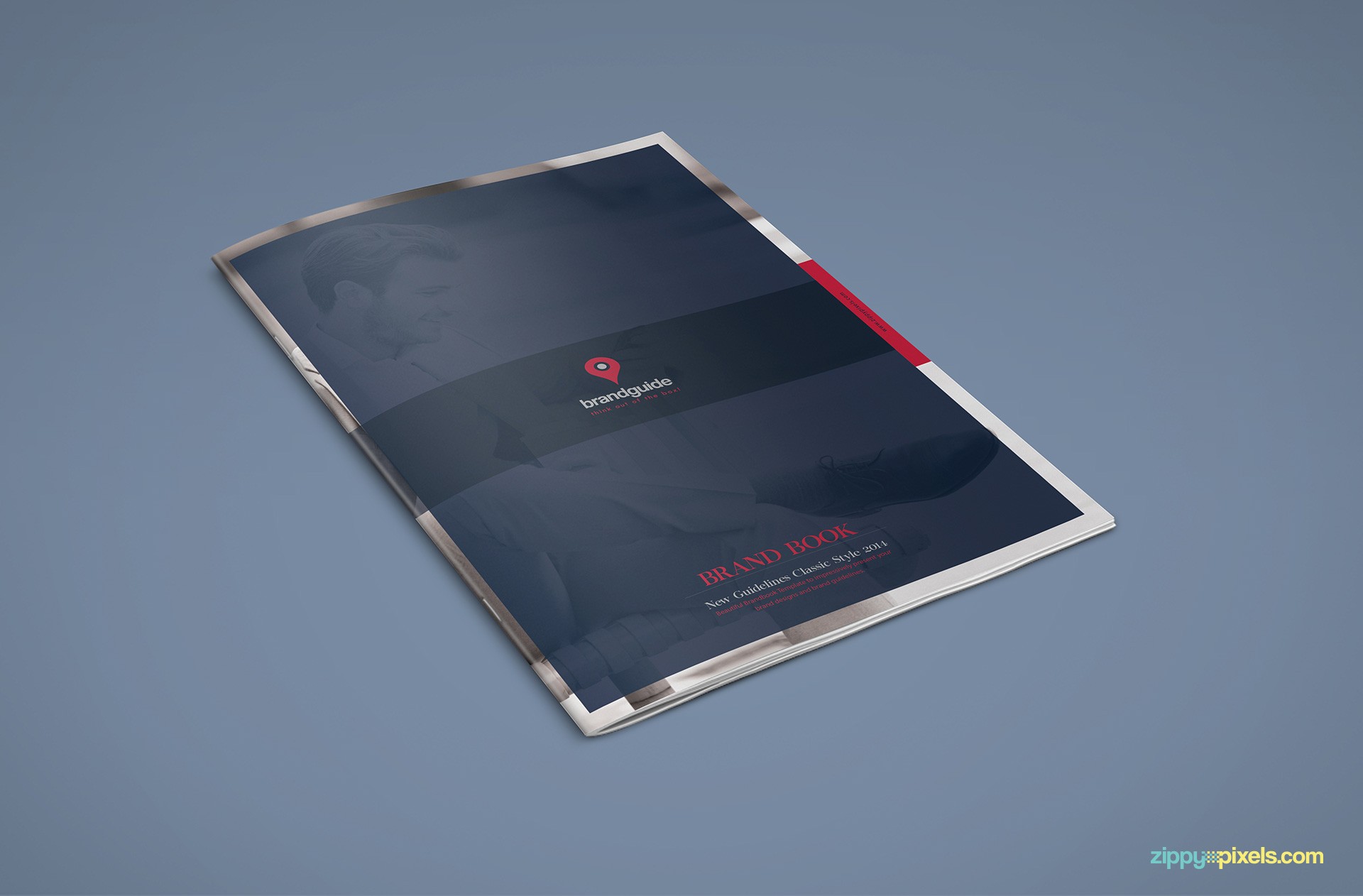 The Harmony Free Brand Book Template ZippyPixels Indesign
