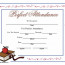 This Printable Certificate Honoring Perfect Attendance At School Blank Of
