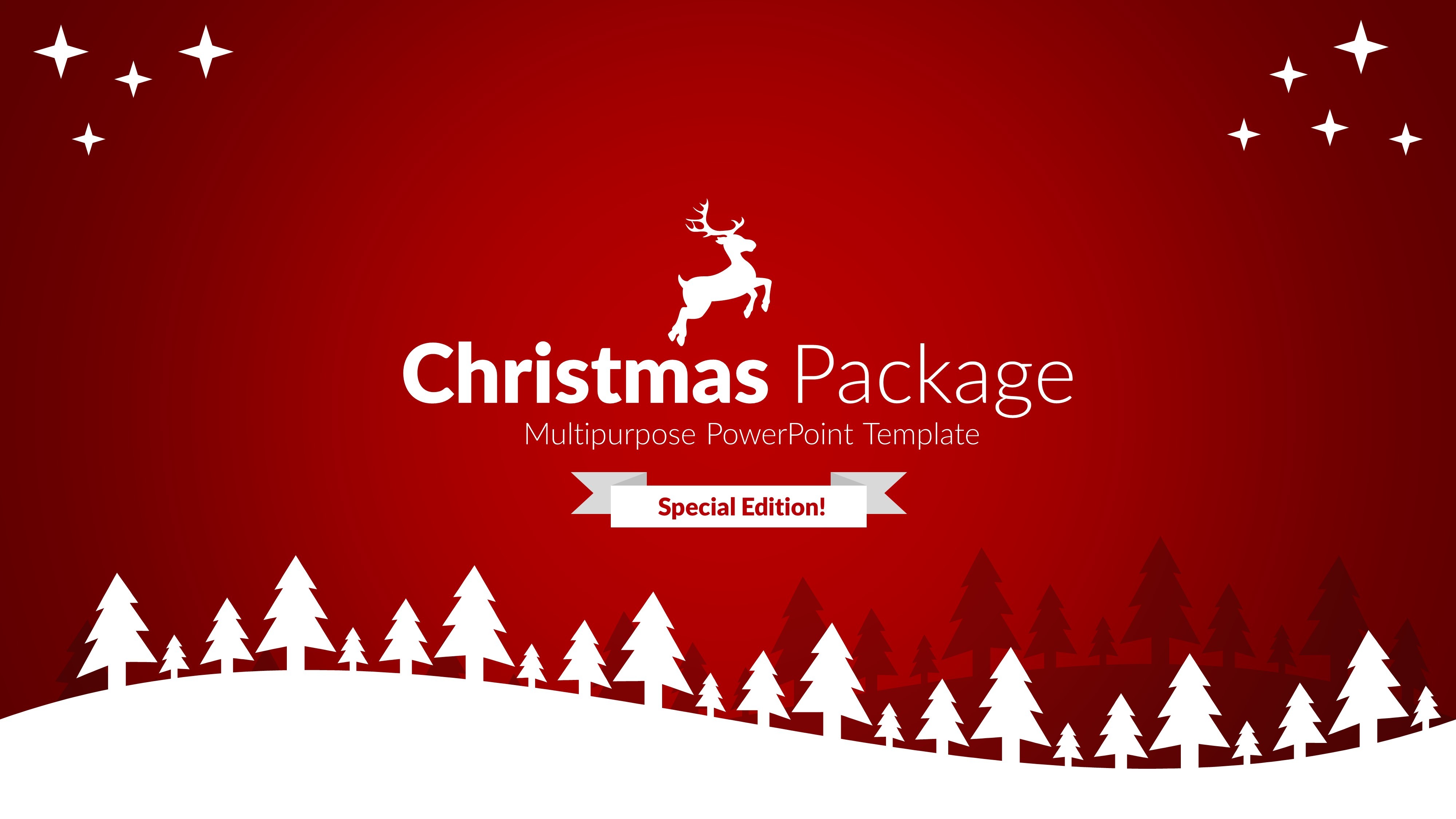 Top 50 Best PowerPoint Templates November 2017 Powerpoint Christmas Theme