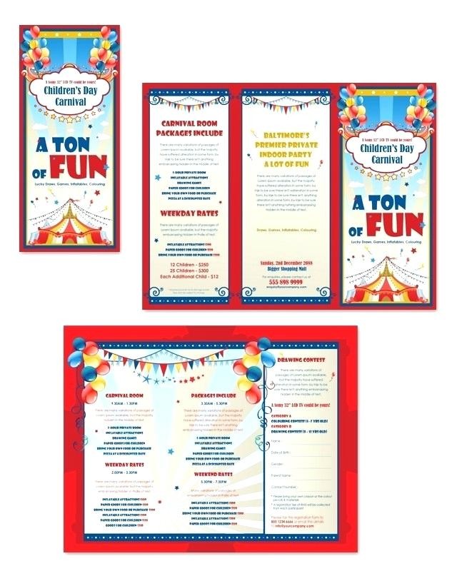Travel Brochure Examples For Kids Traveling Templates Printable Brochures