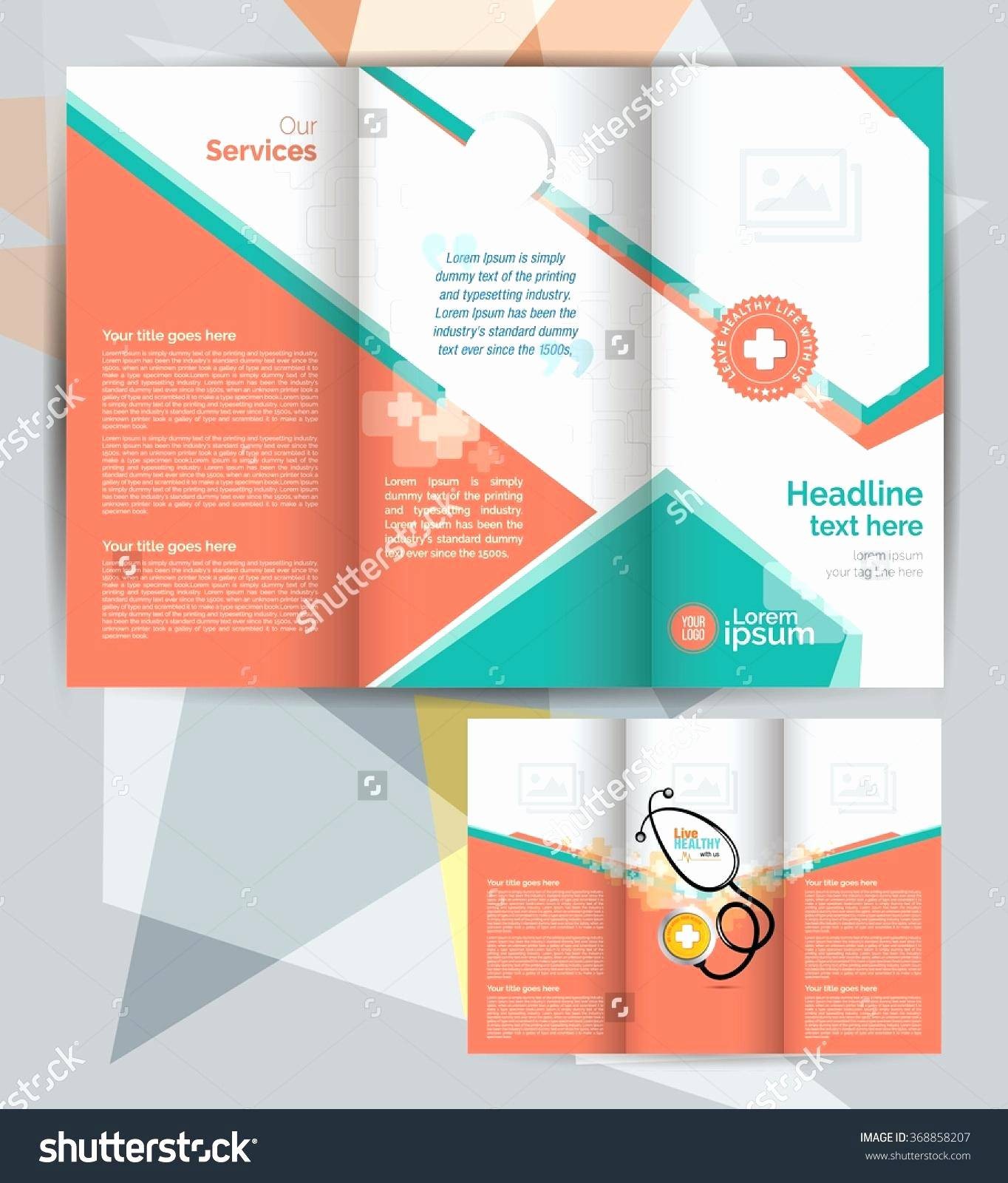Tri Fold Brochure Template Powerpoint Well Designed