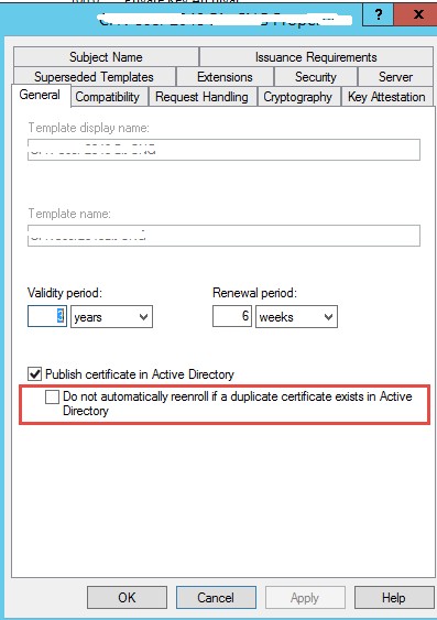 User Certificate Auto Enrollment Fails When Is To Be Active Directory Usercertificate