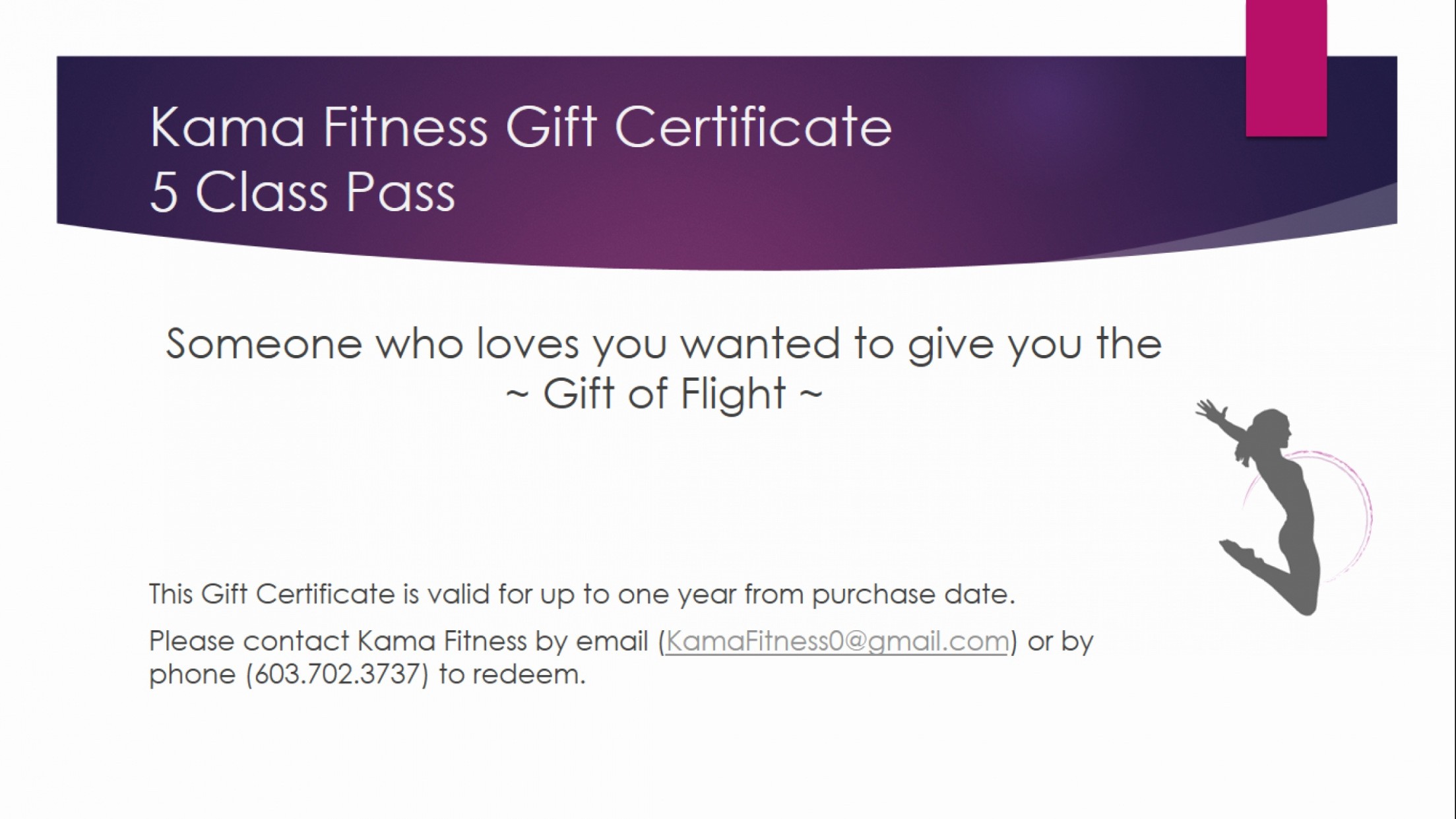 Valuable Yoga Gift Certificate Template Free