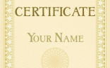 Vector Beautifully Certificate Template Authorization