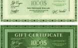 Vector Gift Certificate Coupon Free Download 3 688 Template Ai