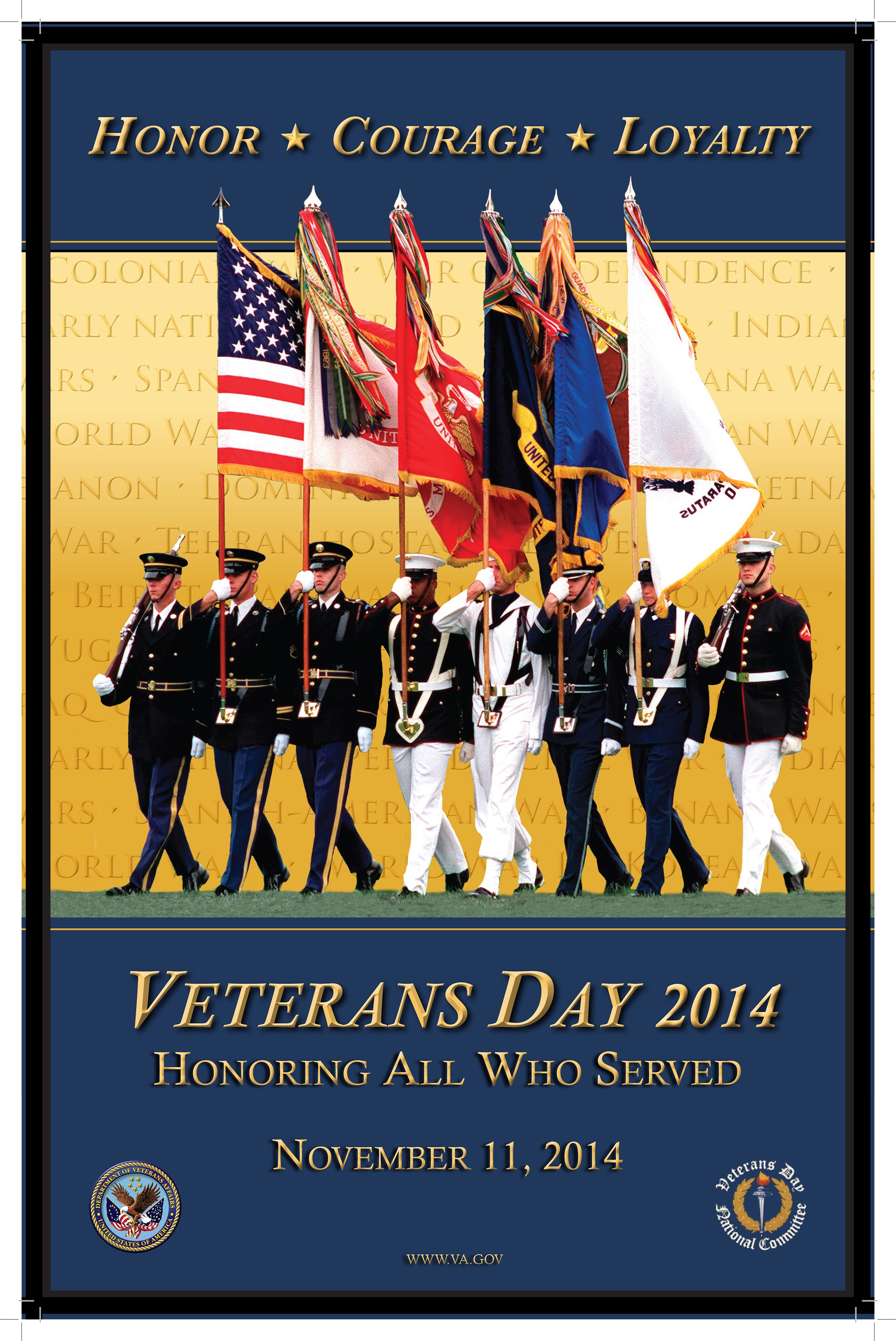 Veterans Day Poster Gallery Office Of Public And Certificates For