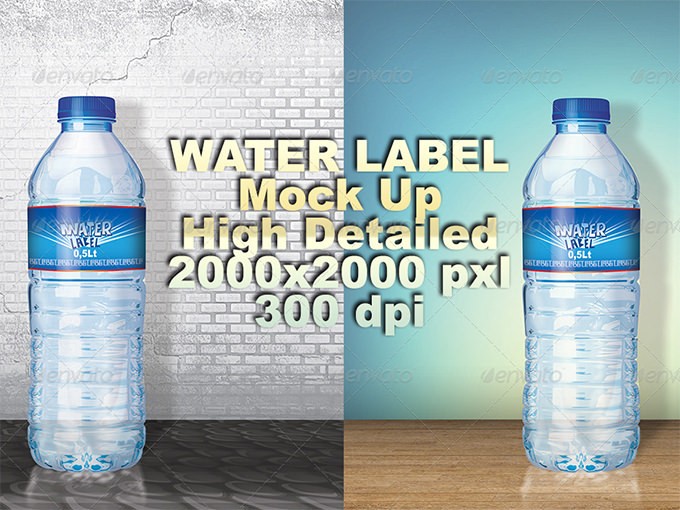 Water Bottle Label Template 29 Free PSD EPS AI Illustrator Design