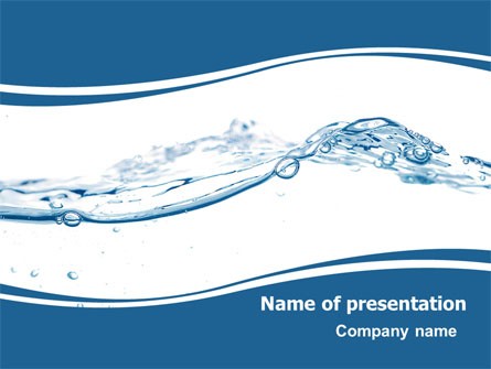 Water Splash Presentation Template For PowerPoint And Keynote PPT Star