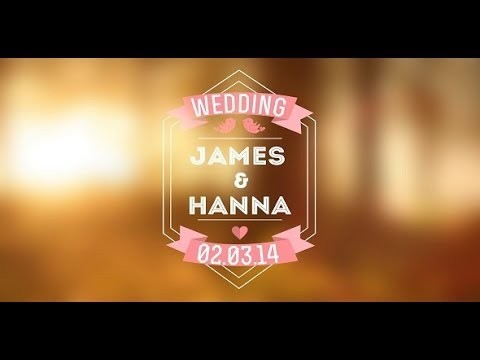 Wedding Titles Vol 2 After Effects Template YouTube Title