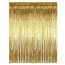 Wide Gold Foil Shimmer Curtain Candle Cake Streamers