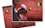 Wine Glass Brochure Template Design And Layout Download Now 04235