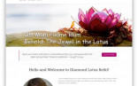 WordPress Website Template Diamond Lotus Reiki Energy Child Theme