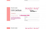 Yoga Gift Certificate Template Free Beauty Voucher