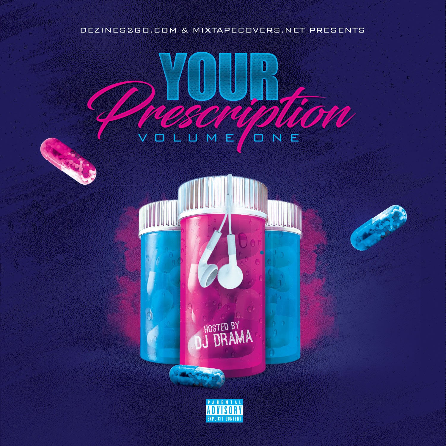 Your Rx Mixtape Cover Template MixtapeCovers Net