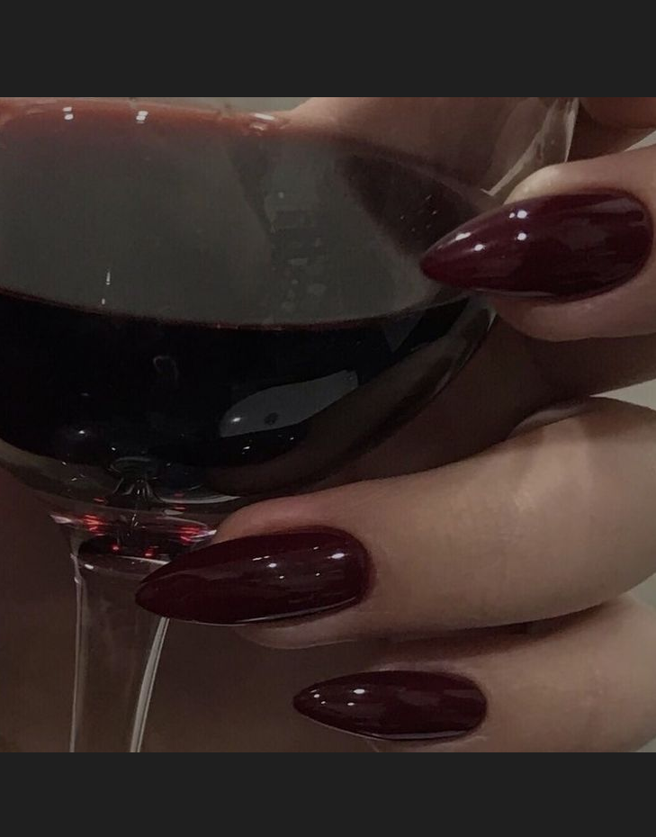 Cherry Wine Nails