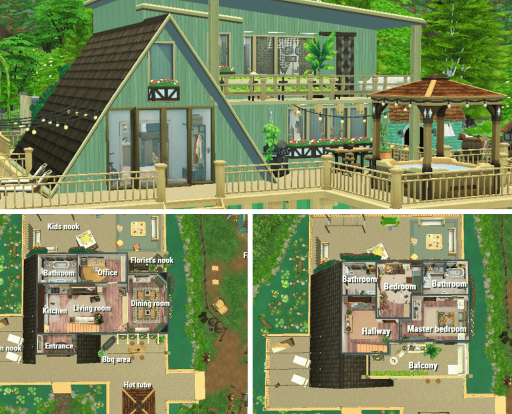 Sims 4 Cottage House