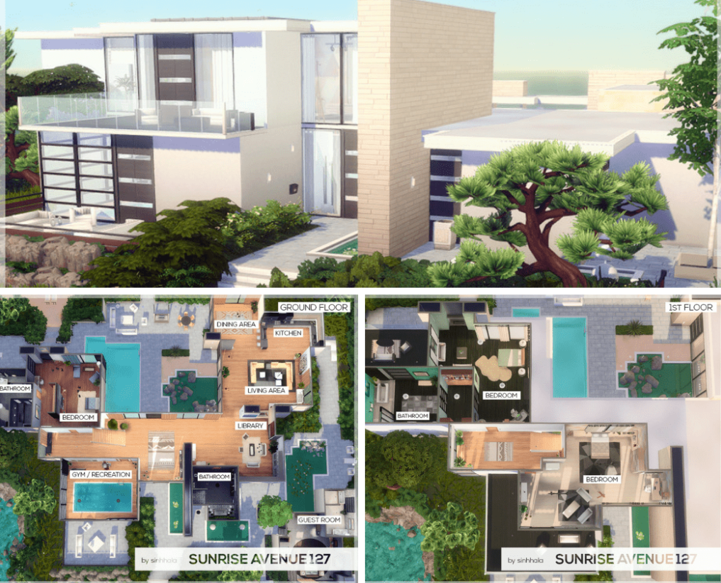 Sims 4 Modern Home